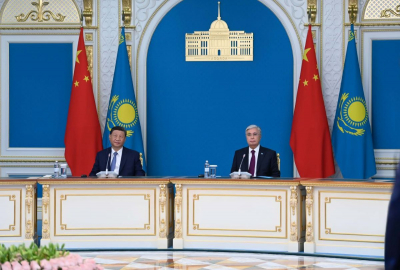 Главы Казахстана и Китая торжественно запустили ряд проектов