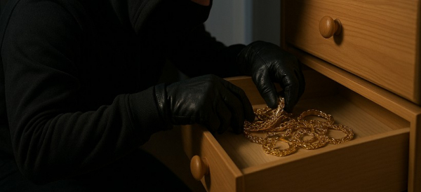 Золотые украшения на миллион тенге украла гостья из квартиры семейчанки