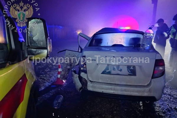 В Татарстане 15 детей погибли в ДТП за прошлый год