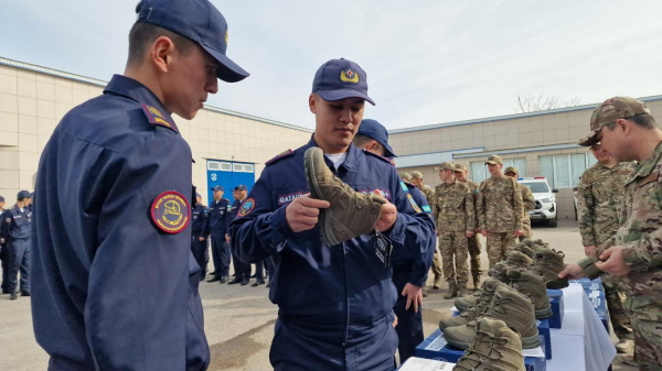 Спасателям Мангистау вручили современную экипировку