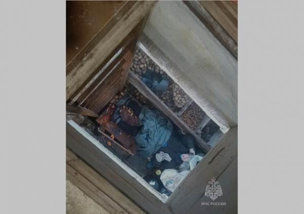 Четыре метра под землей: в Татарстане спасли пенсионерку, провалившуюся в погреб