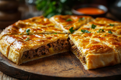 Уютный домашний фыдджын с рубленым мясом &mdash; готовлю на радость семье: а вы и дальше жуйте скучную пиццу