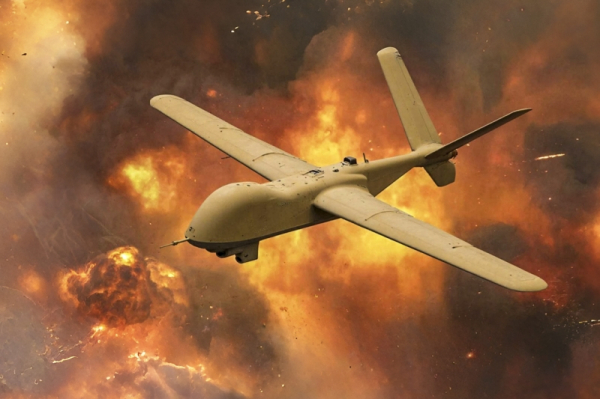 Пожар возник в промзоне Кстово после налета беспилотников ВСУ