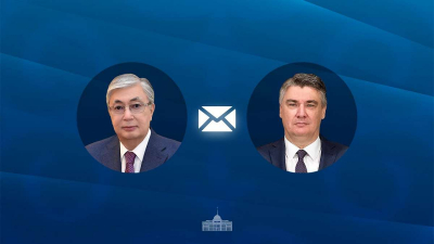 Глава государства направил телеграмму поздравления Президенту Хорватии