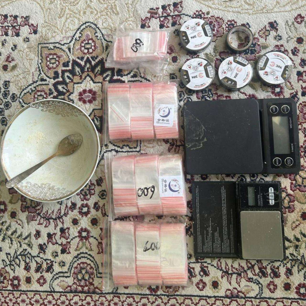 В ходе ликвидации нарколаборатории в Шымкенте изъято около 4 кг психотропных веществ