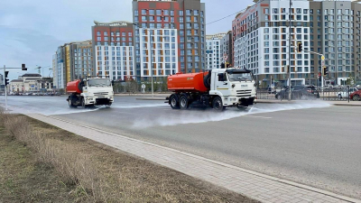 Астана после зимы: в столице продолжается масштабная уборка