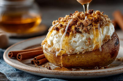 Подсадил всю семью на полезный десерт &mdash; запекаю груши с творогом. Максимум вкуса