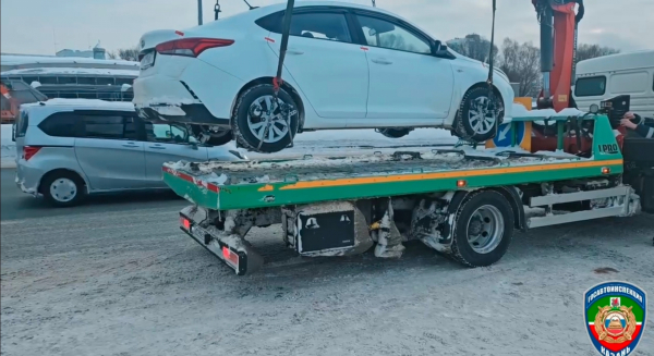 Инспекторы изъяли у казанца авто с долгом почти в 200 тысяч