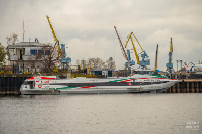 Речной маршрут из Казани в Набережные Челны откроется 1 мая