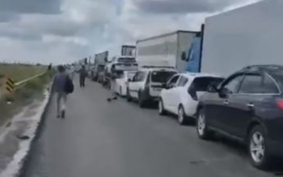 Народный репортёр. Опять многочасовые пробки на границе