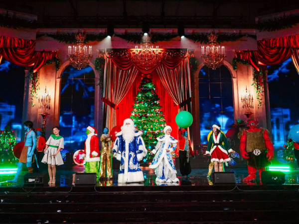 Новогодняя елка от&nbsp;имени Президента прошла в&nbsp;Астане