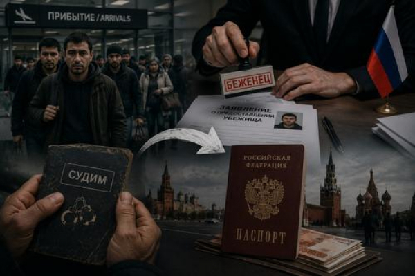Судимость &mdash; не помеха: как иностранные преступники получают российский паспорт через статус беженца