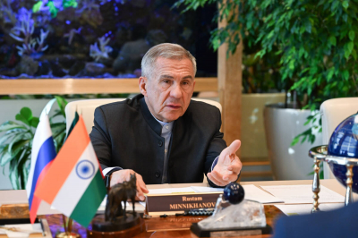 Рөстәм Миңнеханов: &laquo;Татарстан Һиндстан белән хезмәттәшлеккә зур әһәмият бирә&raquo;
