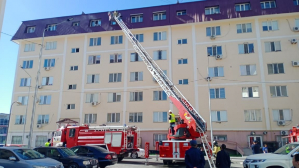 Огнеборцы Атырауской области спасли 8-месячного ребёнка во время горения