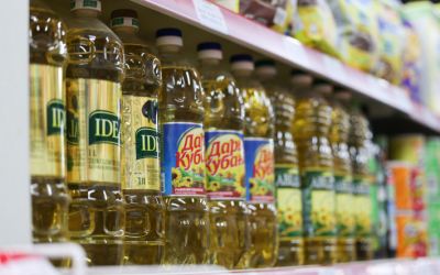 Сколько стоит литр подсолнечного масла в разных городах Казахстана