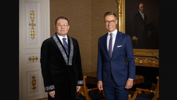 Верительные грамоты вручены Президенту Финляндии