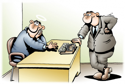 Мала взятка, да штраф велик