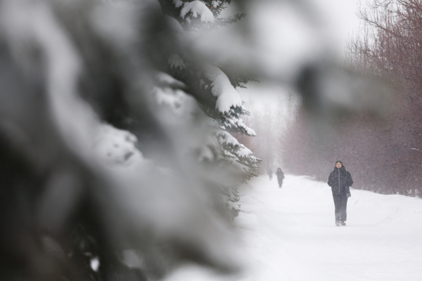 В&nbsp;Татарстане после рекордных морозов обещают потепление до&nbsp;плюс трех градусов и&nbsp;снег с&nbsp;дождем