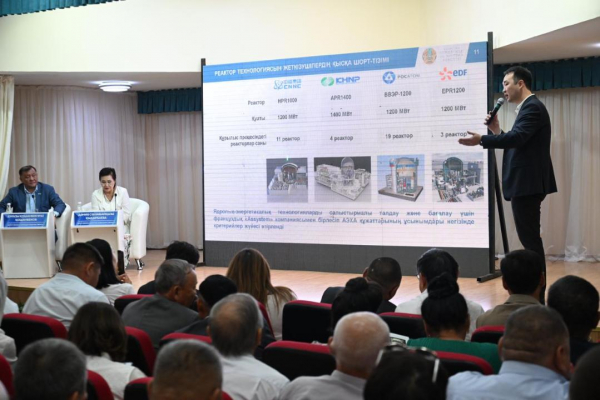 В Талдыкоргане прошли публичные обсуждения по теме строительства АЭС в Казахстане