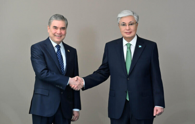 Увеличить товарооборот до миллиарда долларов намерены Казахстан и Туркменистан&nbsp;&nbsp;Дополнено