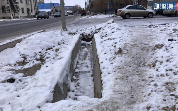 Накопителей талой воды на улице нет. Не подтопит ли дома?