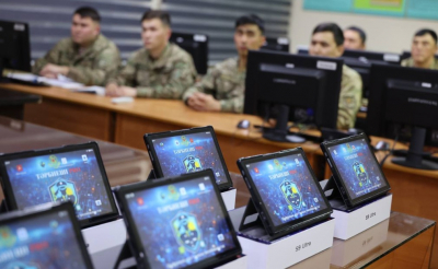 Военные воспитатели Национальной гвардии тестируют уникальное мобильное приложение