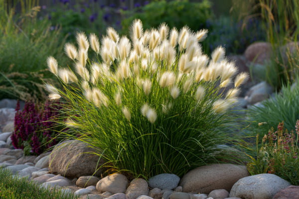 Посадил в мае &mdash; любуешься все лето: удивительный злак с белыми пушистыми соцветиями