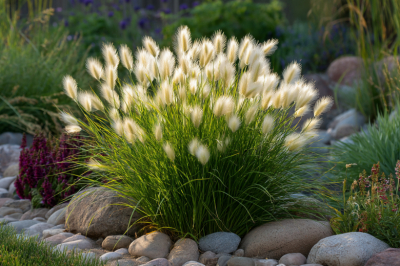 Посадил в мае &mdash; любуешься все лето: удивительный злак с белыми пушистыми соцветиями