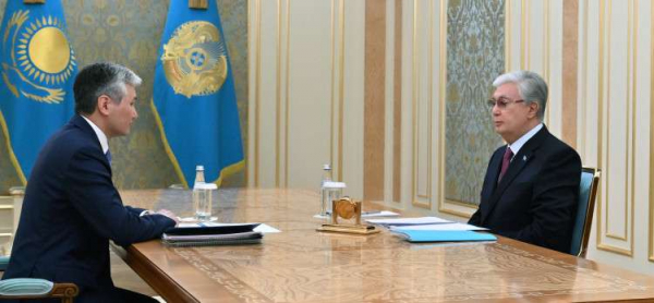 Аким области Улытау доложил президенту о развитии региона