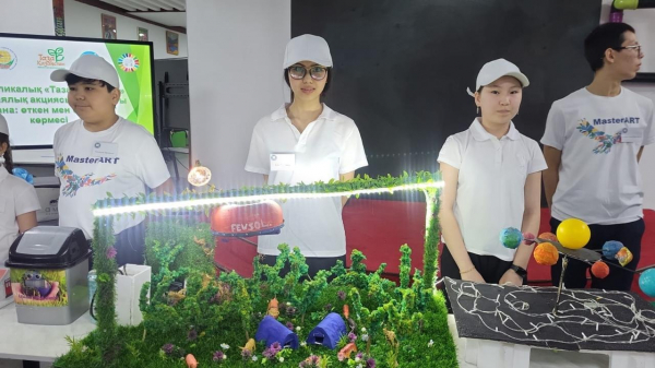 В школах Астаны запустили экопроект в преддверии 8 марта